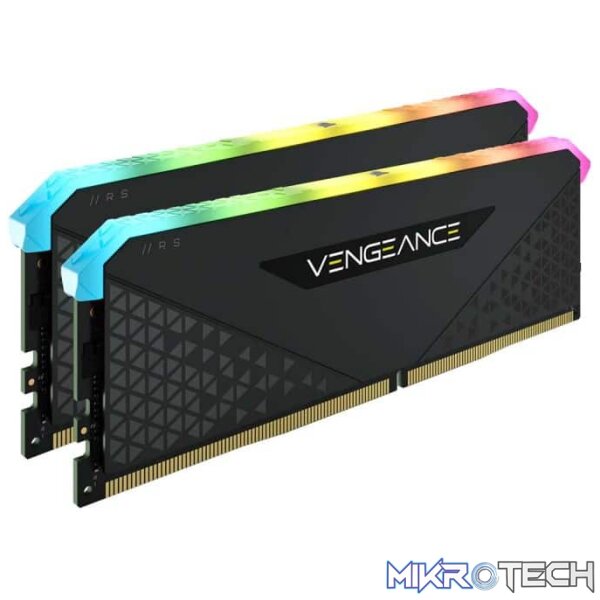 Corsair Vengeance RGB Pro RS 16GB (2x8GB) DDR4-3200 CL16 1.35V 288 pin Desktop Memory - Image 2